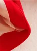 Damenanzüge Herbst-Frauen-Langarm-Reverskragen-Rot-Blazer-Mantel mit abgeschnittener Klappe