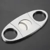 Stainless Steel Cigar Cutter Knife Portable Small Double Blades Cigar Scissors Metal Cut Cigar Devices Tools Smoking Accessories FY2963 i1018