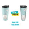 Water Bottles Guitar Chords Travel Coffee Mug Thermal Cup For