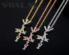 Hip Hop Label Jack Pendant Necklace Gold Silver Plated with Rope Chain Mens Bling Jewelry6996662