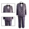 Onsdag Gomez Addams Cosplay Costume Halloween Carnival Party Costumes Outfit Men Coat Shirt Pant Tie Suit Party UniformCosplay