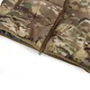 Heren donsparka's Camouflage Tactische Militaire Parka met capuchon Herfst Winter Werken Jagen Buiten Waterdicht Thermische Reflectiejas 231018