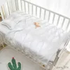 Coperte Coperta per neonati Coperta in pile per neonato Set di biancheria da letto per trapunta per culla solida invernale