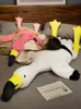 Pluche poppen Grote pluizige flamingospeelgoed Slaapkussen Schattige knuffelknuffels Pop Vloerkussen Verjaardagscadeau voor kinderen 231018