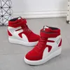 Slippers red sneaker High top Platform Sneaker Casual Wedges shoes Shoes Black Vulcanize Shoe 231017