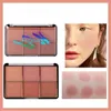 Palette di blush opachi a lunga tenuta per un trucco portatile naturale Rouge cosmetico accessibile di alta qualità per le donne