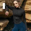 Aktywne koszule damskie talia sznurka sportowa sportowa kurtka na zewnątrz ciepłe top, ciasny jogging joga Slim Fitness Fitness Fashion Fashion