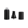 15ml 30ml Botella sin aire Negro Loción Crema Bomba Envase de plástico Vaccum Spray 50ml Botellas cosméticas Dispensador para cosméticos Okmtf Cuhid