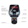 D4 D5 Wireless Bluetooth Car Kit Mp3 Player Radio Transmitter O Adapter QC3.0 FM SPEAKER FAST USB Charger AUX LCD DROP