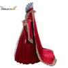 Costume de Cosplay reine Elizabeth sur mesure, robe de mariée reine Charlotte, robe de mariée pour femmes adultes, 3XLCosplay