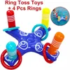 Sand Play Water Fun Clostable Ring Throwing Ferrule Toss Pool Game Toy Kids Outdoor Beach Summer 231017