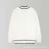 Herrtröjor Designer 23SS Autumn/Winter Colored Casual Single Breasted Sticked Cardigan Fashion Versatile Loose Sweaters for Men and Women Xkok