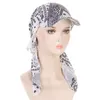 Bérets Dames Chapeau Mode Hijab Cap Floral Stretch Multicolore Base Musulmane N E D Profil Pour Hommes Bon Guy