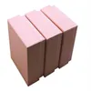 7 3 7 3 3 5cm White Pink Box For Jewelry Necklace Pendant Gift Packaging Boxes Ring Earring Carring Cases G1162232x