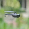 Aereo RC elettrico Black Hornet C128 Elicottero RC 4 eliche Telecamera 1080P Giroscopio elettronico a 6 assi Pressione dell'aria per altezza Vs C186 Drone 231017