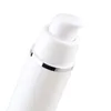 Vide 15 ml 30 ml 50 ml PP bouteilles sans air bouteille de lotion de pompe à vide sans air blanche avec emballages cosmétiques Silver Line Phqou Ftcxi