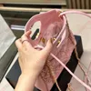 Bolso de lujo de diseñador Mini bolso cruzado Bolso de lujo Bolso de cuero de piel de cordero Bolso de hombro para mujer Bolso de cadena Bolso de mano Mochila Diseñadores bolso de mensajero bolso de cubo