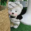 Poupées en peluche faites à la main, ours en peluche mignon, longue peluche de haute qualité, cadeau de conte de peluche pour petite amie, cadeau de saint-valentin, décoration de fête d'anniversaire 231017