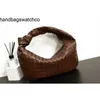 Luxury Jodie Bag BottegassVenetas Woven Knotted Sheepskin 7A Bags Mini Handmade Bags Mini Armpit Soft 46c