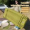 Outdoor Pads Outdoor Camping Opblaasbaar Matras Opvouwbaar Slaapmatje met Kussen Snel Opblazen Leeglopen Slaapmat voor Wandelen Backpacken 231018