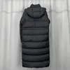 2023 Kvinnoyog Stylish Down Hooded Jacket med tvåvägs dragkedja Winter Down Coat Puffer Jacket