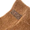 Suéteres masculinos 2023 moda inverno pura lã suéter negócios casual cashmere pullovers malha anic roupas