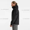 Designer Arcterys Jacken Alpha Sv Mountaineering Atmungsaktive Hardshell-Jacke Herrenmäntel Beta Light Herren Winddichte Hardshell-Ladejacke Schwarz_Schwarz (M 69–81 kg)