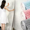 Wallpapers 3510m 3D SelfAdhesive Wallpaper Continuous Waterproof Brick Wall Stickers Living Room Bedroom Childrens Home Decoration 231017