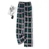 Mannen Nachtkleding Kleding Broek Mannelijke Loungewear Zacht Slapen Pyjama Broek Heren Thuis Pyjama Plaid Zomer Slaap Bodems 2023