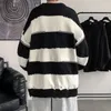 Männer Pullover 2023 Streetwear Männer Retro Loch Fransen Pullover Lose Vielseitig Für Und Frauen Langarm Z37