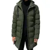 Мужские пуховые парки, мужские длинные куртки, зимние пальто Chaquetas с капюшоном, повседневная мужская куртка высокого качества с хлопковой подкладкой 231018