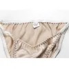 Nieuwe pure zijden slipje sexy dames 100% moerbeizijde verstelbare bikini 201112275e