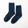 Chaussettes pour femmes, 5 paires, Force élastique de qualité, mode, Style soie brillante, Tube moyen, vente