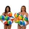 30 cm Uppblåsbar poolstrandbollar PVC Beach Balls Toys Water Party Uppblåsbara bollar Simma flytande sportboll för barn vuxna