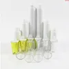 200 x 5 ml 10 ml 15 ml Airless Pomp Witte Flessen Hervulbare Containers Lucht voor Cosmetica Foundations Lotionsgood Wfngr