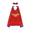 102 Designs Superhero Cape and Mask Christmas Halloween Costume Dwuściaste przyjęcie urodzinowe Dress Up Cosplay for Children Children Favo