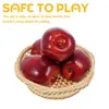 Party Decoration 4 PCS Simulation Red Snake Fruit Model Layout Scene Decor Mini Toys Kids Playset Fake Fruits High Density Foam Foams Child