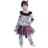 Cosplay snailify flickor zebra kostym barn tiger kostym barn tigress cosplay halloween kostym purim rosa katt ansikte fancy klänning 231017