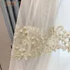 Rideau perles de luxe brodées rideaux en Tulle pour salon fleurs corde broderie gaze fenêtre rideaux pour chambre 231018