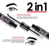 Valse wimpers Lash Bond en Seal Glue Mascara Wand voor doe-het-zelf wimperverlengingsclusters met wimperapplicator en verwijderingstool Pincet Make-up 231018