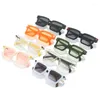 Óculos de sol homens polígono quadrado mulheres moda exclusivo rebites design óculos de sol ao ar livre uv400 óculos retro
