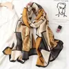 Design Brand Women Scarf Fashion Print Cotton Spring Winter Warm Scarves Hijabs Lady Pashmina Foulard Bandana Plaid GC2395