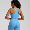 Yoga outfit oktober Beauty Back Sports Underwear Gym stötbeständig Running Fitness Bra Sexig Vest Women's Large Size Classic