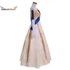 Cosplay Cosplay couronne saison 2 reine Elizabeth robe de bal reine Elizabeth Cosplay Costume adulte femmes robe de mariée princesse reine Costume