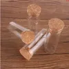 24pcs 30ml taille 27 * 70mm tube à essai avec bouchon en liège bouteilles d'épices conteneurs pots flacons bricolage artisanat quantité Jstfs