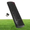 1PCS MX3 X3 T2 لا يوجد ميكروفون MINI 24GHZ اللاسلكي اللوحة المفاتيح AIR MOUSE MOUSE GSENSOR GYROSCOSE لـ STB Android TV Box1900386