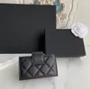 Mini Cute Bag Fashion Designer Leather Card Holder For Women With Gift Box dust bag A Top 1:1