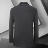 Ternos masculinos 2023 oversized high-end moda negócios bonito terno jaqueta mais lã gorda grosso hipster blazers