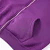Men's Hoodies Outerwear Zipper Hoodie Fall Unisex Hooded Sweatshirt Cardigan Solid Color Classic Jackets Clothing