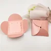 Jewelry Pouches Flower Bud Various Colors Earring Cards Eardrop Display Package Supply Bag Box Fashionable Small Size Paper Card 12Sets